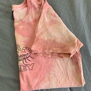 Obey Tops - OBEY Scorpion Rose TShirt Obey Tops - OBEY Scorpion Rose TShirt
